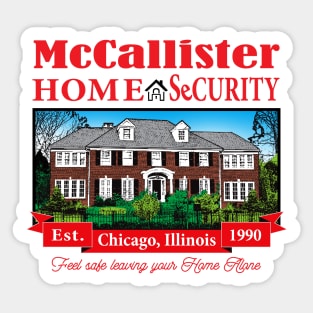 Kevin Home Security Est.1990 Lts Sticker